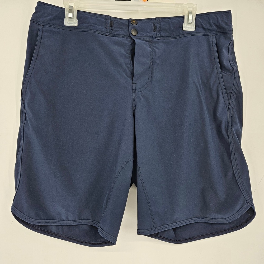 Lululemon Shorts Mens Sz 36 Activewear Athleisure Chino Blue Casual Preppy
